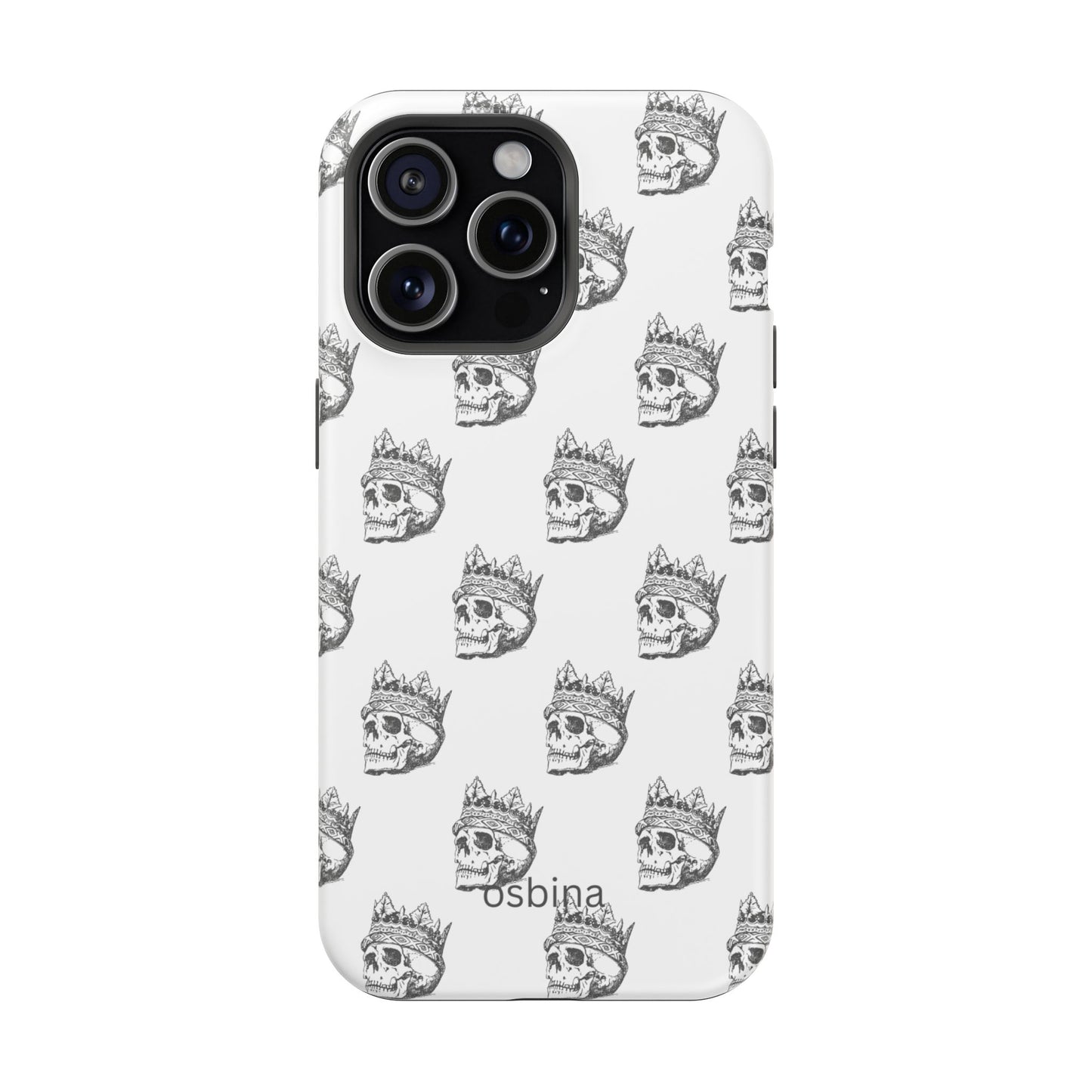 osbina | MagSafe compatible for iPhone | Skulls Royale Phone Case | Season Collective Collection