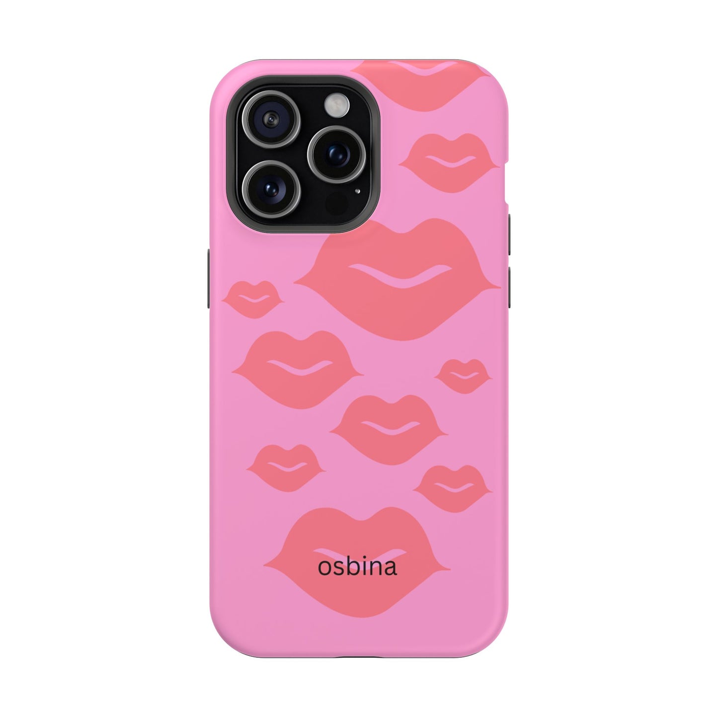 osbina | MagSafe compatible for iPhone | Besos Hot Lips Phone Case | Modern Muse Collection