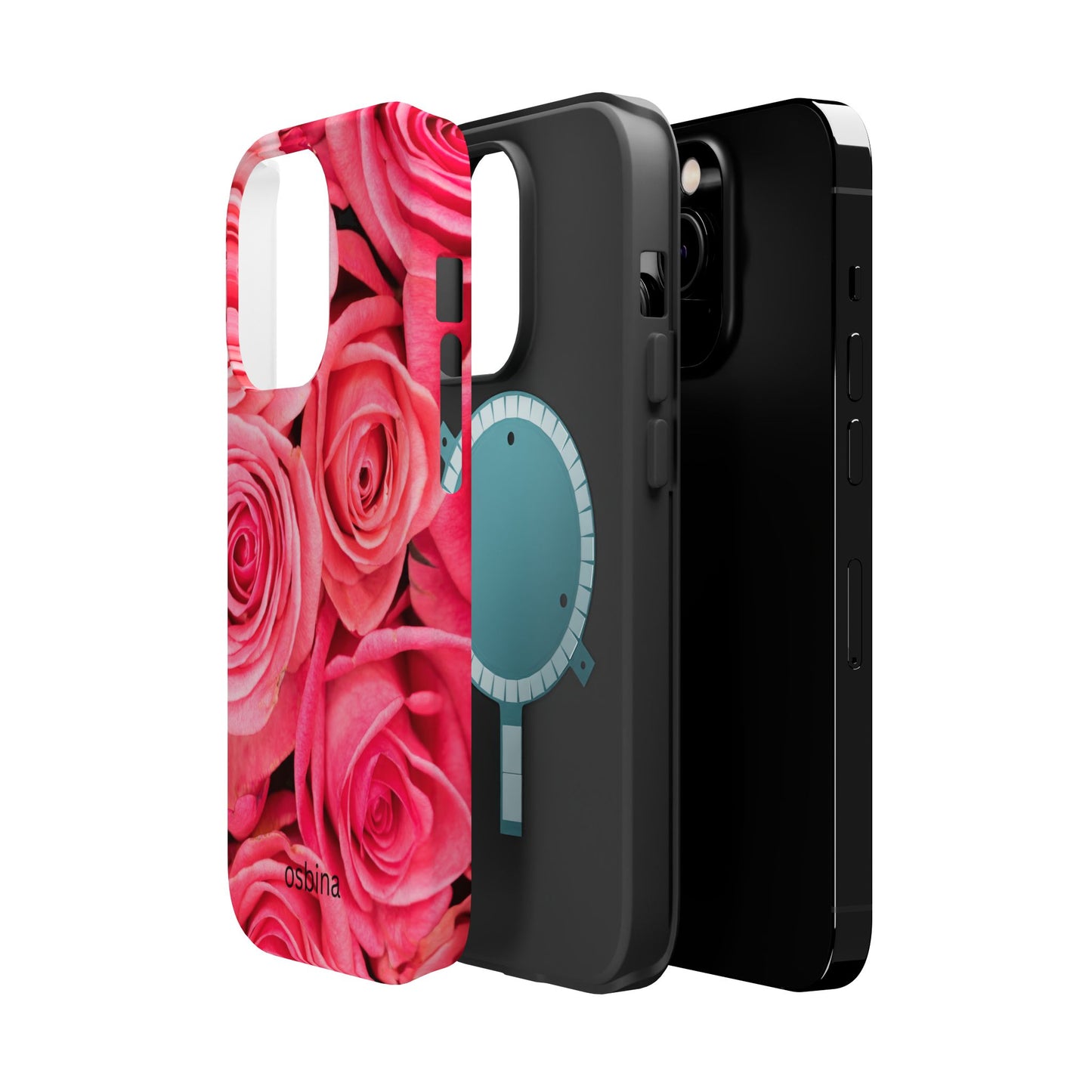 osbina | MagSafe compatible for iPhone | The Roselle Phone Case | Modern Muse Collection