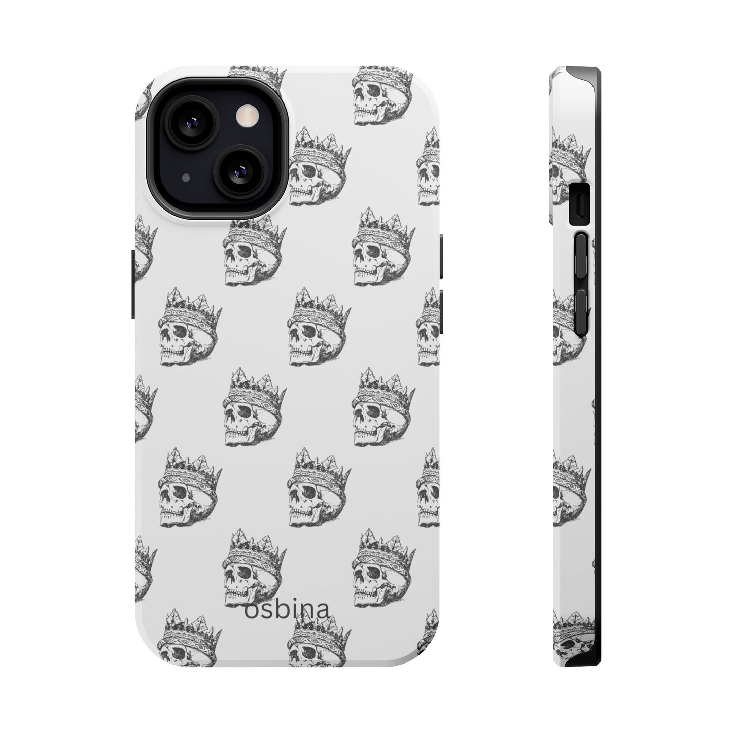 osbina | MagSafe compatible for iPhone | Skulls Royale Phone Case | Season Collective Collection