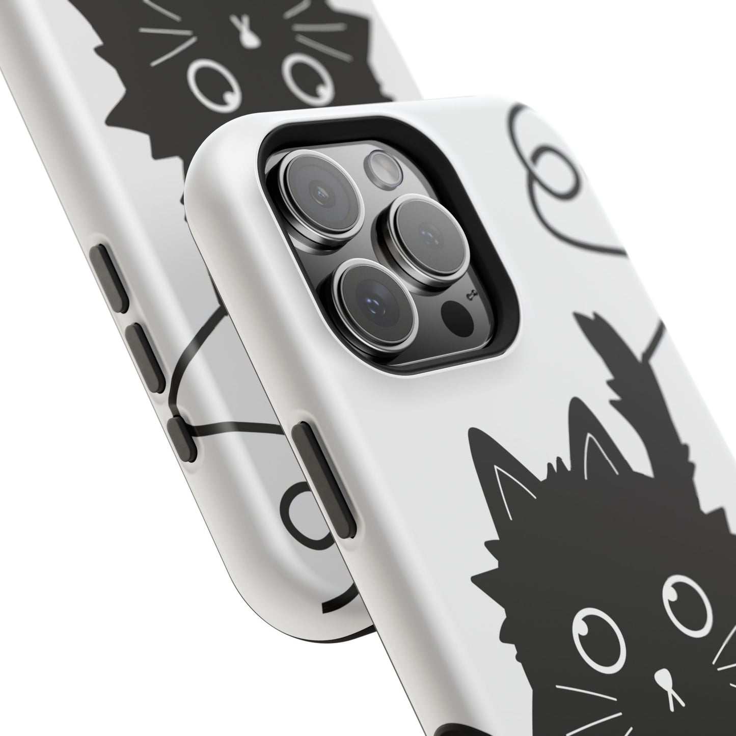 osbina | MagSafe compatible for iPhone | Midnight Couture Cat Phone Case | Season Collective Collection
