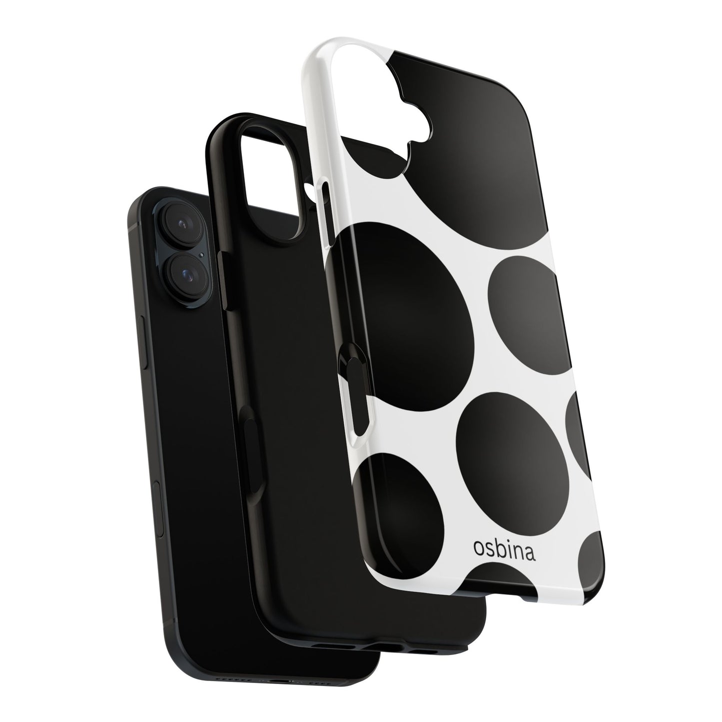 osbina | The Noir Bubbles Phone Case | Modern Muse Collection