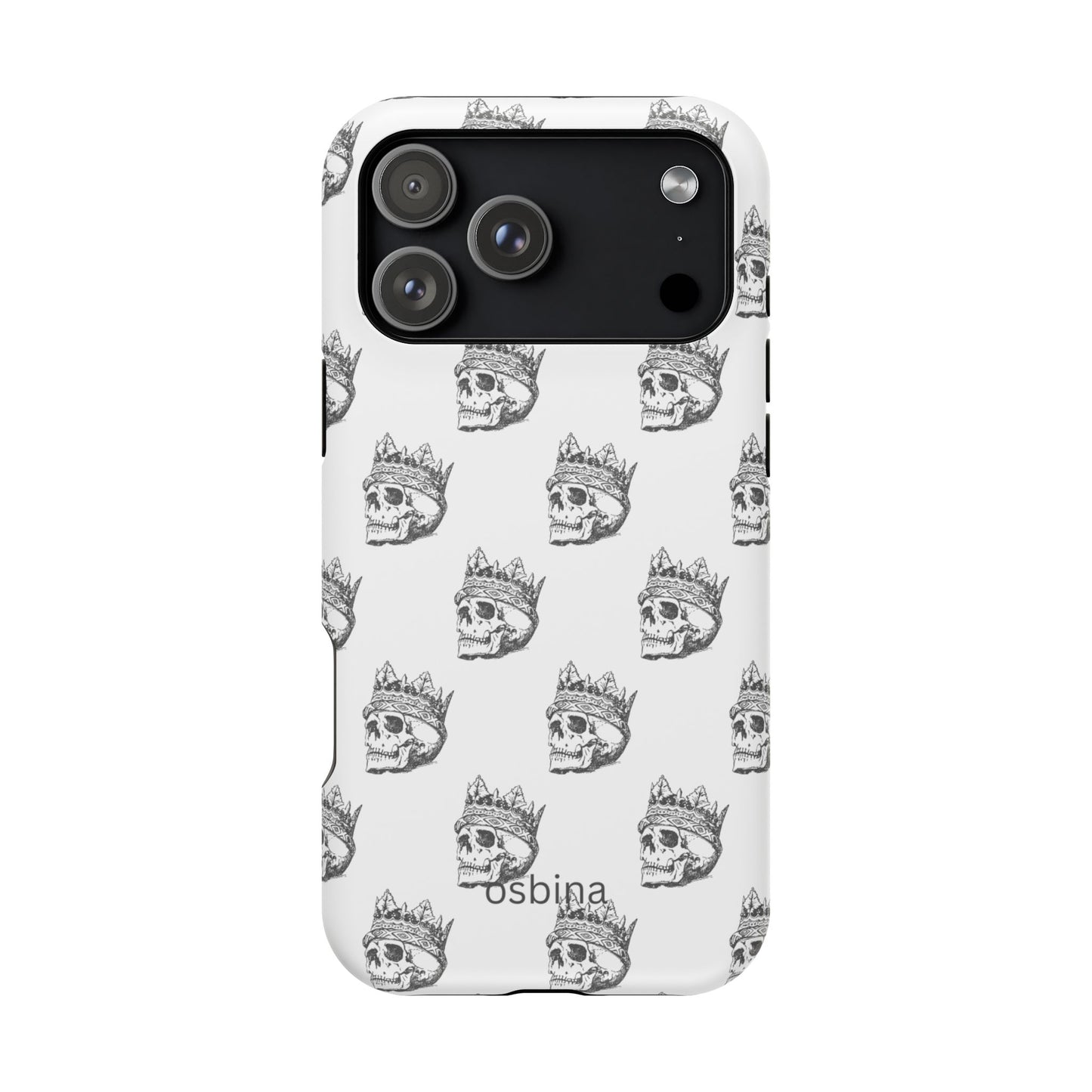 osbina | MagSafe compatible for iPhone | Skulls Royale Phone Case | Season Collective Collection