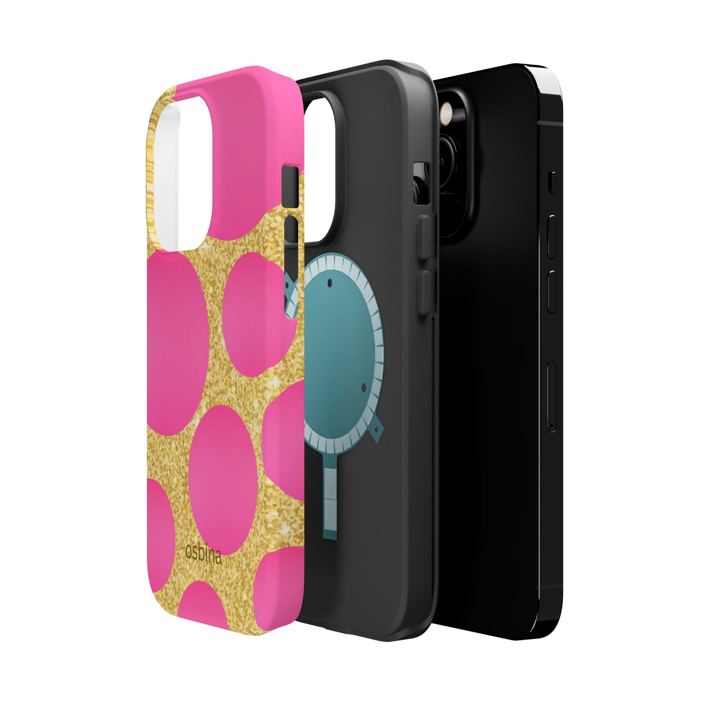 osbina | MagSafe compatible for iPhone | The Aurelia Phone Case | YAYOU Collection Supporting Shine Like Sable