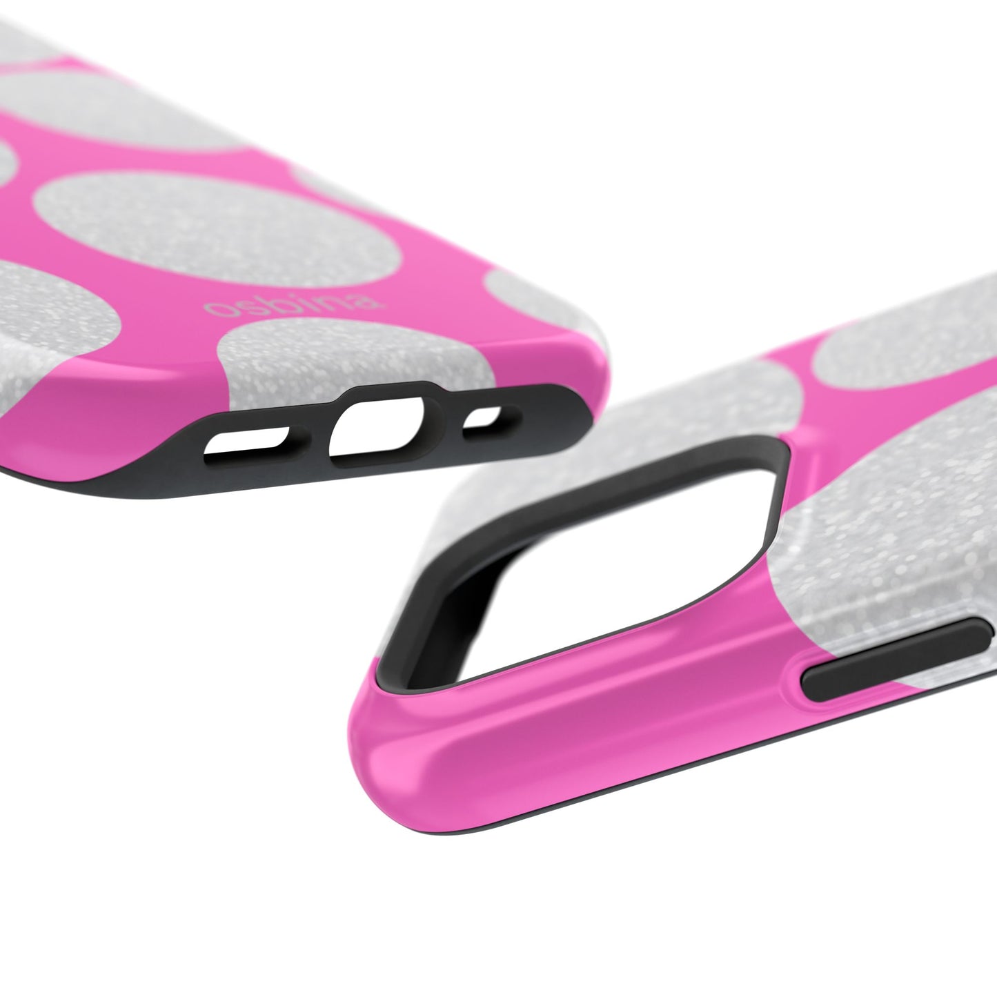 osbina | MagSafe compatible for iPhone | The Sparkling Bubbles Case | YAYOU Collection Supporting Shine Like Sable
