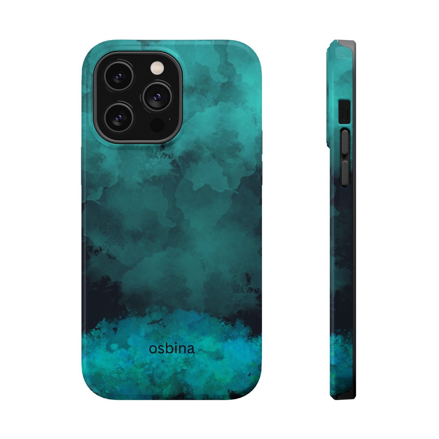 osbina | MagSafe compatible for iPhone | Midnight Aurora Phone Case | Modern Muse Collection