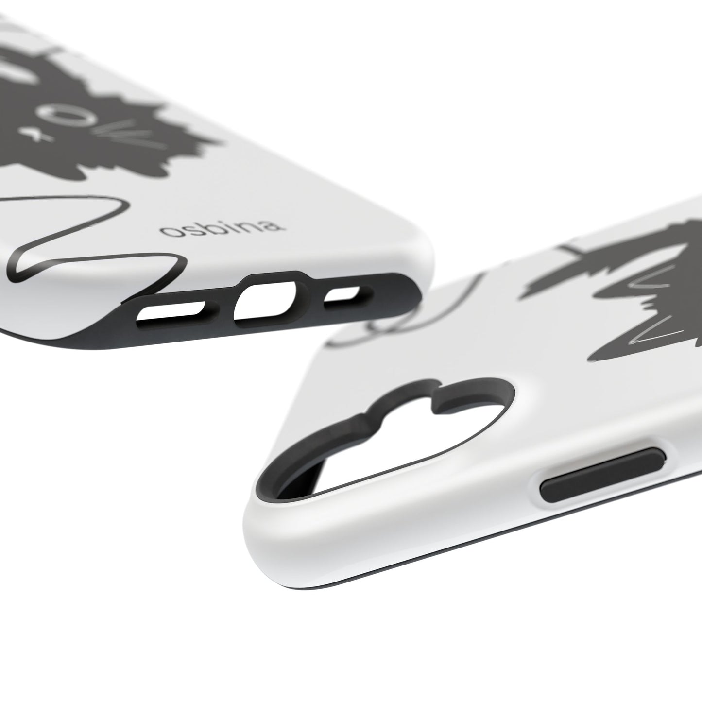 osbina | MagSafe compatible for iPhone | Midnight Couture Cat Phone Case | Season Collective Collection