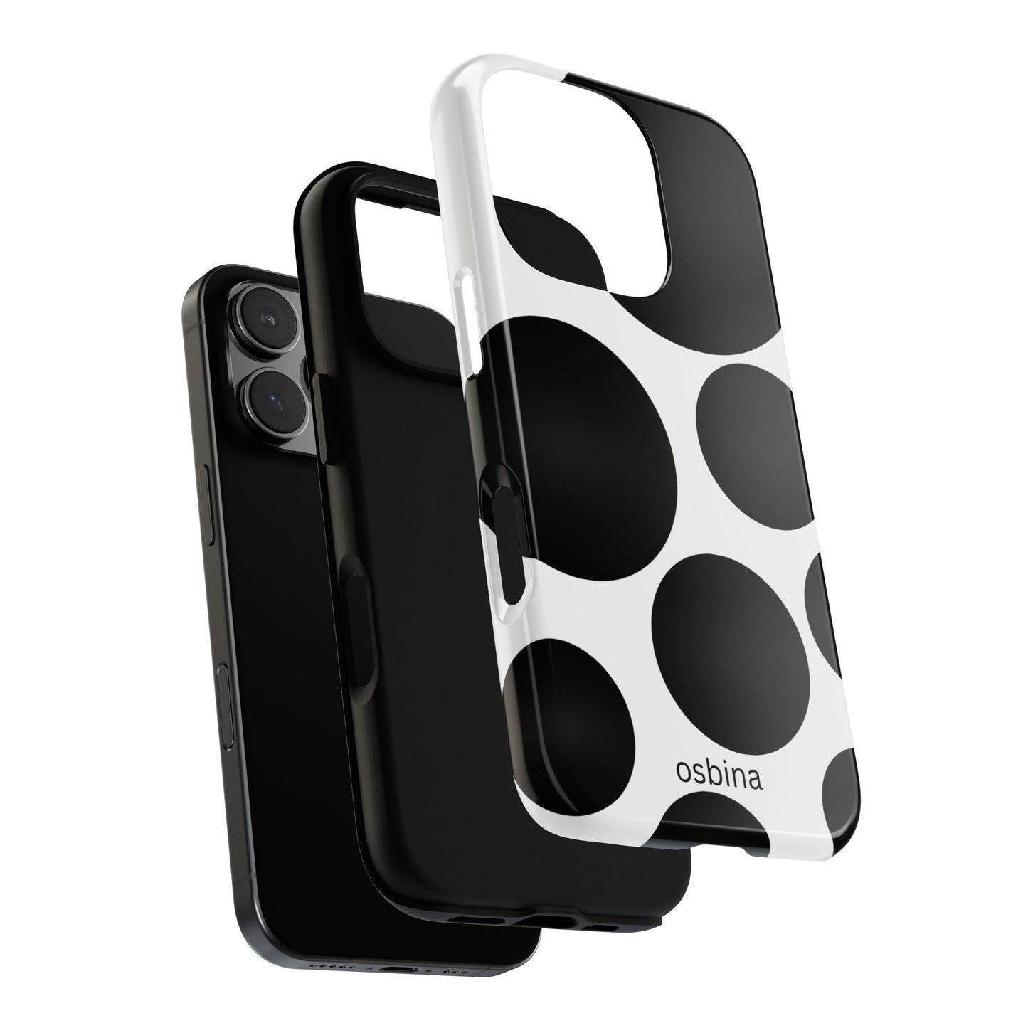 osbina | The Noir Bubbles Phone Case | Modern Muse Collection