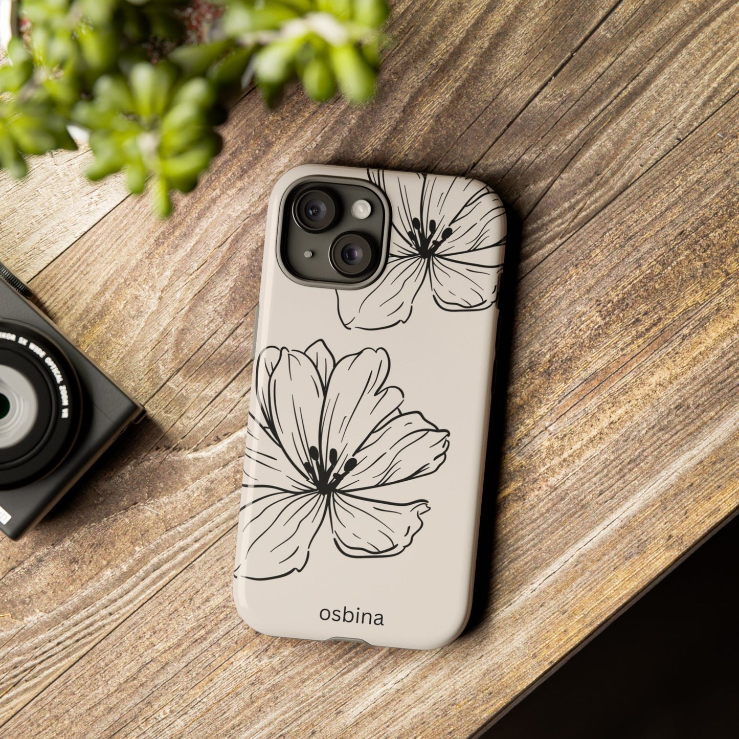 osbina | Poppy Whisper Phone Case | Modern Muse Collection