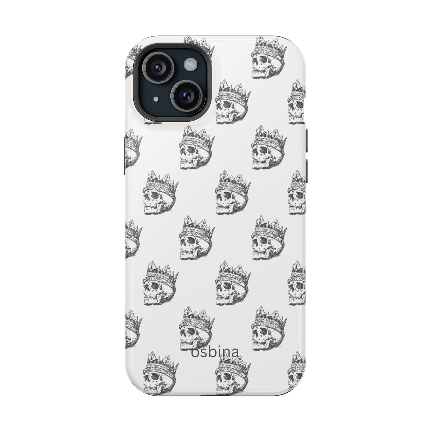 osbina | MagSafe compatible for iPhone | Skulls Royale Phone Case | Season Collective Collection