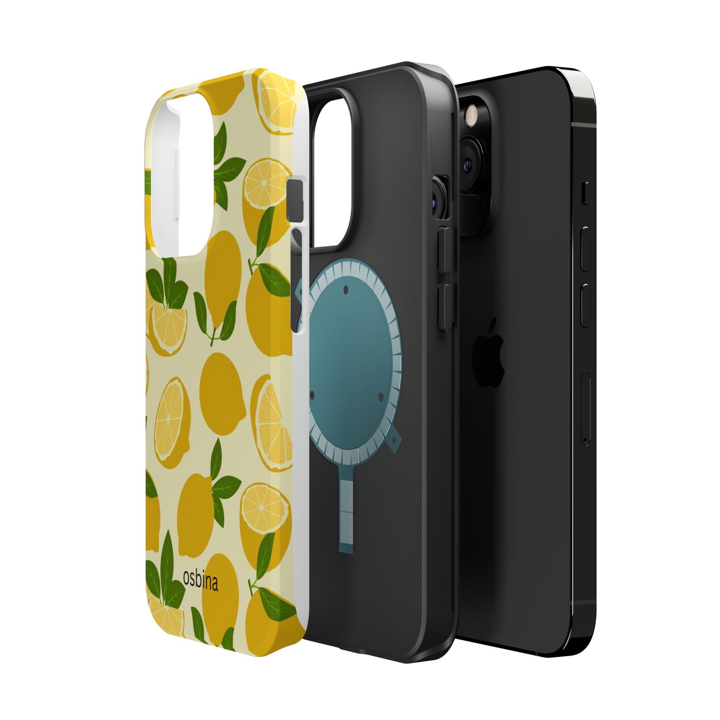 osbina | MagSafe compatible for iPhone | Limoncello Lemon Phone Case | Modern Muse Collection