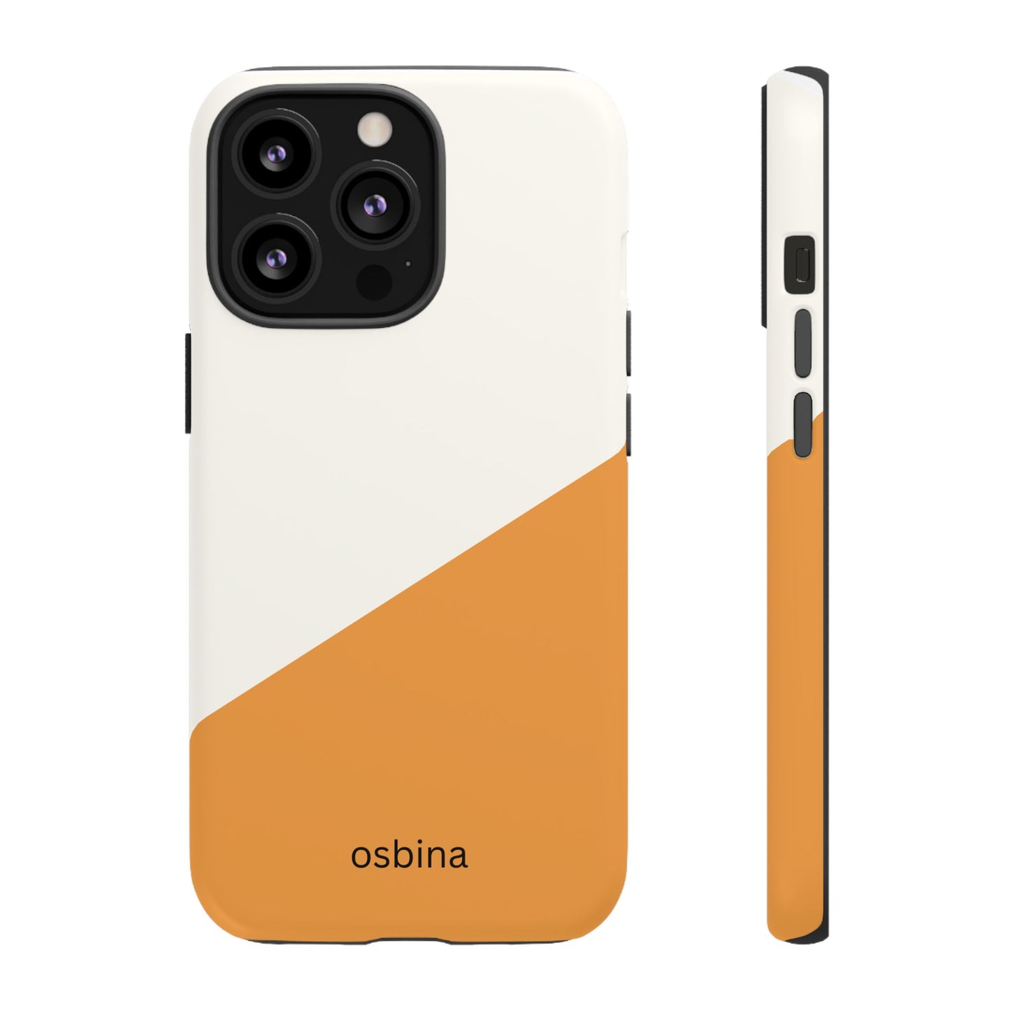 osbina | Divide & Conquer — The Orange + White Split Diagonal Case | The Season Collective