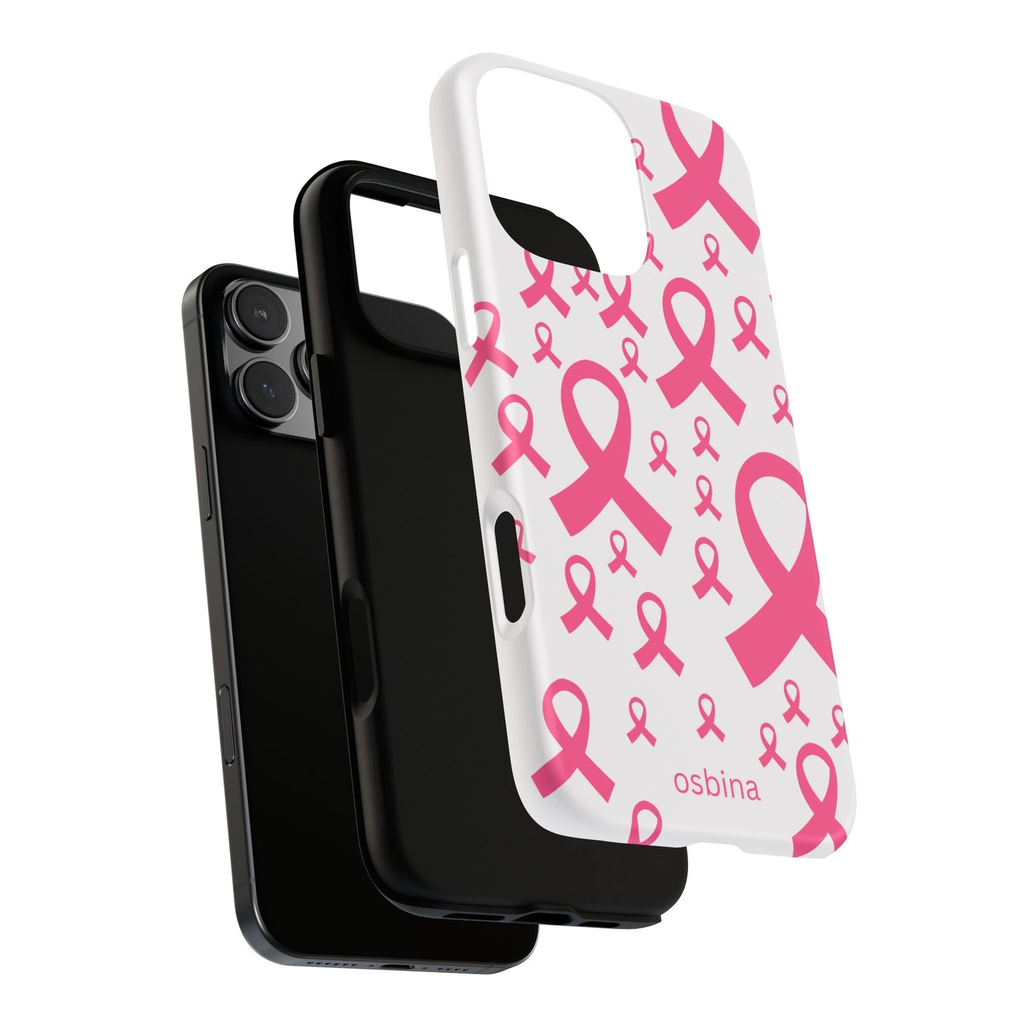 osbina | Limited Edition Strength in Ribbons Case in Light Pink + Soft Pink + Hot Pink | The Pink October Collection | Inspired By