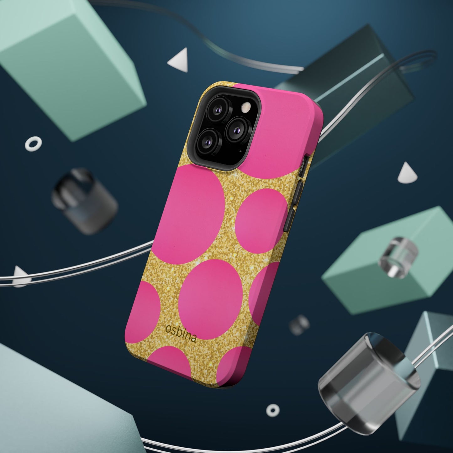 osbina | MagSafe compatible for iPhone | The Aurelia Phone Case | YAYOU Collection Supporting Shine Like Sable