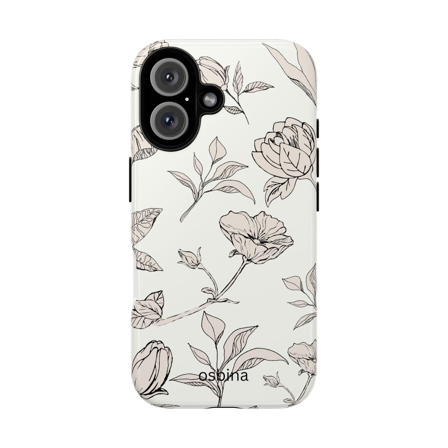 osbina | Silhouette Bloom Phone Case | Modern Muse Collection