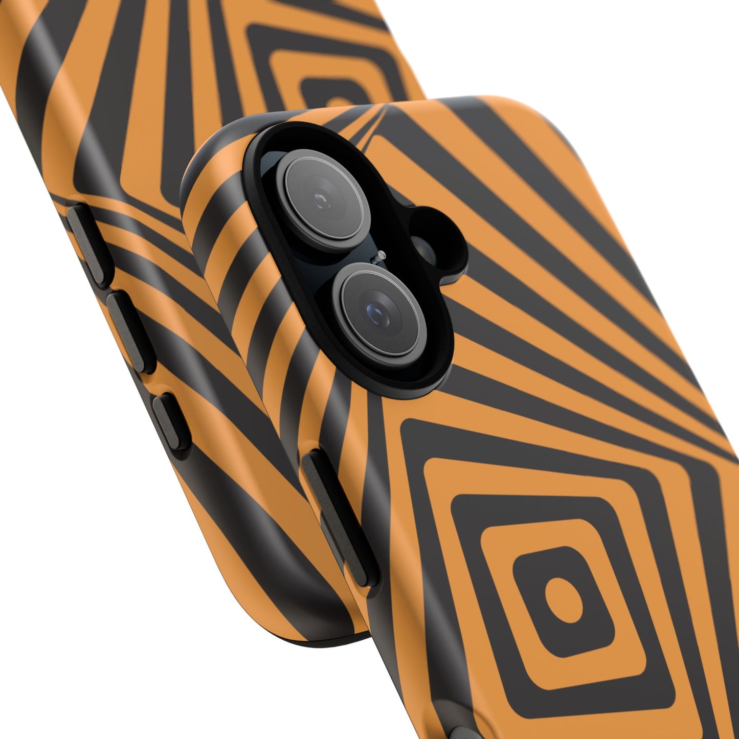 osbina | Step Into the Zone — The Orange + Black Spiral Case | The Season Collective