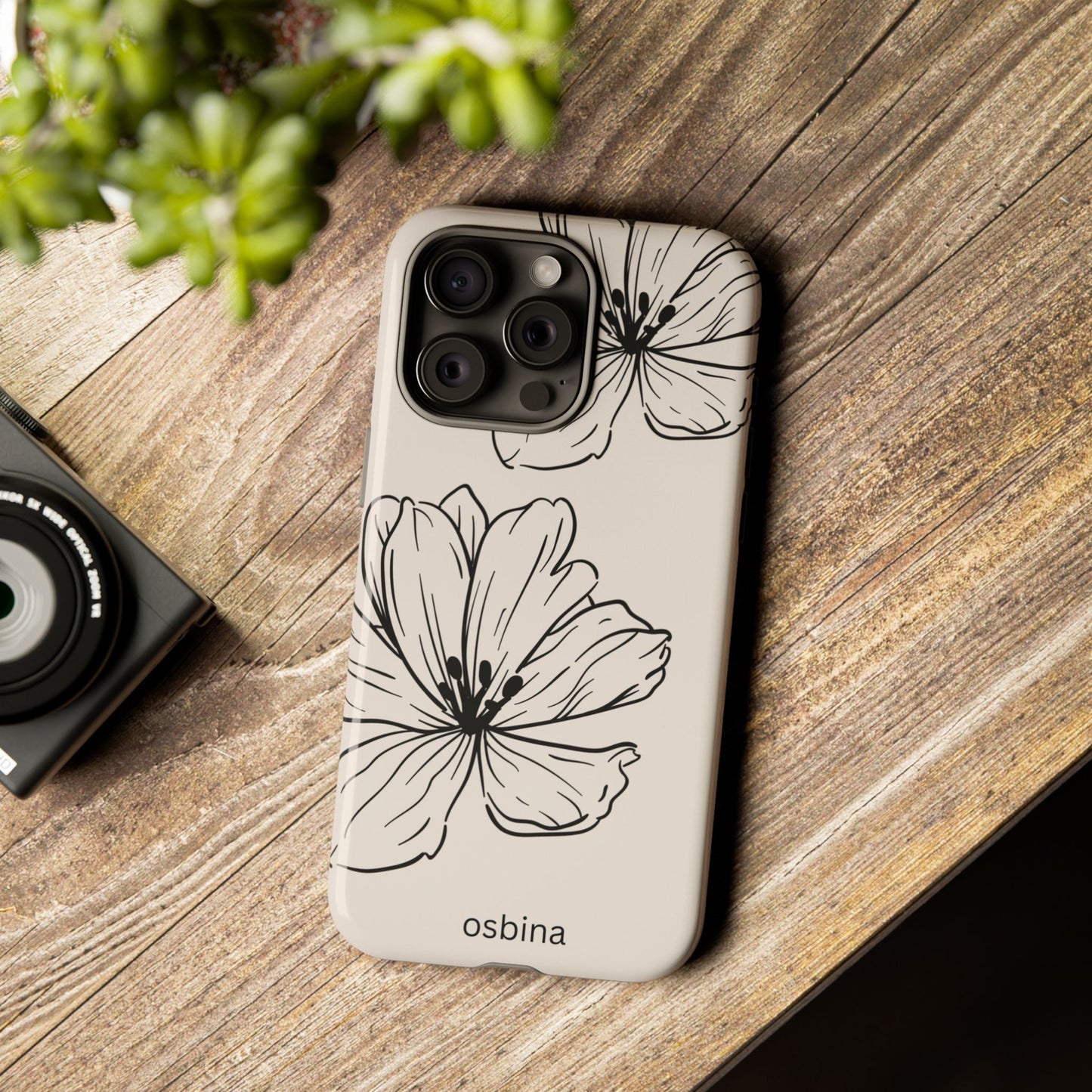 osbina | Poppy Whisper Phone Case | Modern Muse Collection