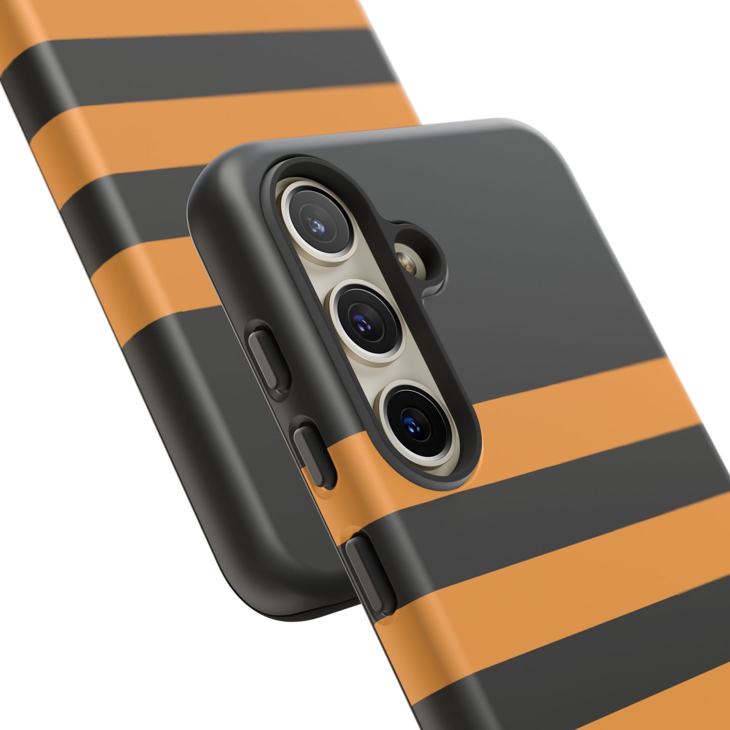 osbina | The Horizon Stripe Case in Black + Orange | The Season Collective