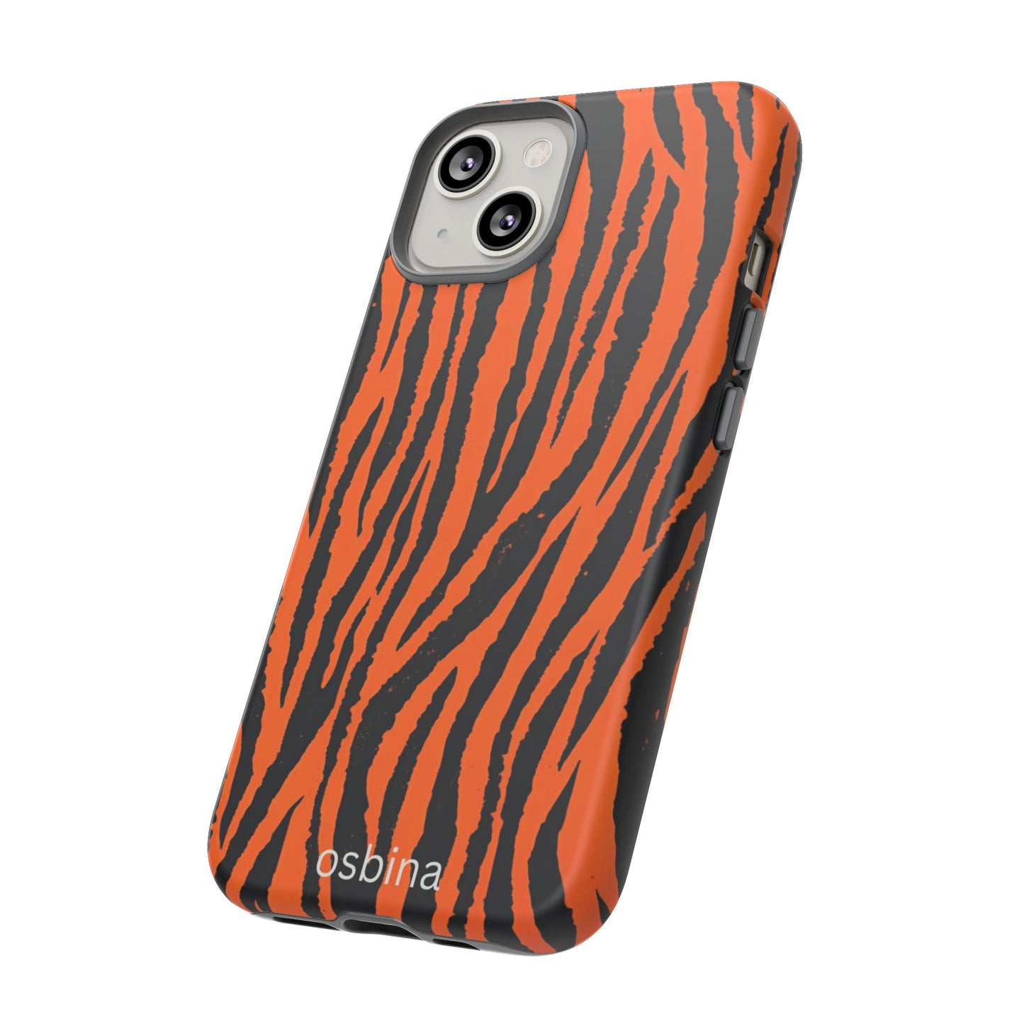 osbina | Tiger, But Make It Chic — The Bengal Stripe Case in Orange + Black | The Season Collective