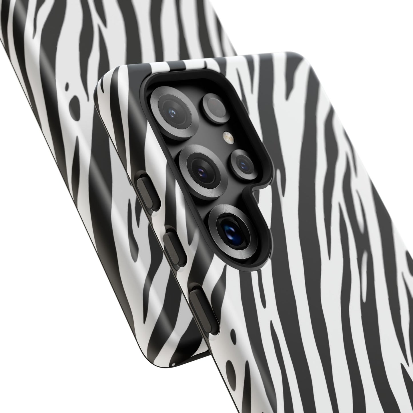 osbina | The Bengal Bold Stripe Case in White + Black | The Season Collective