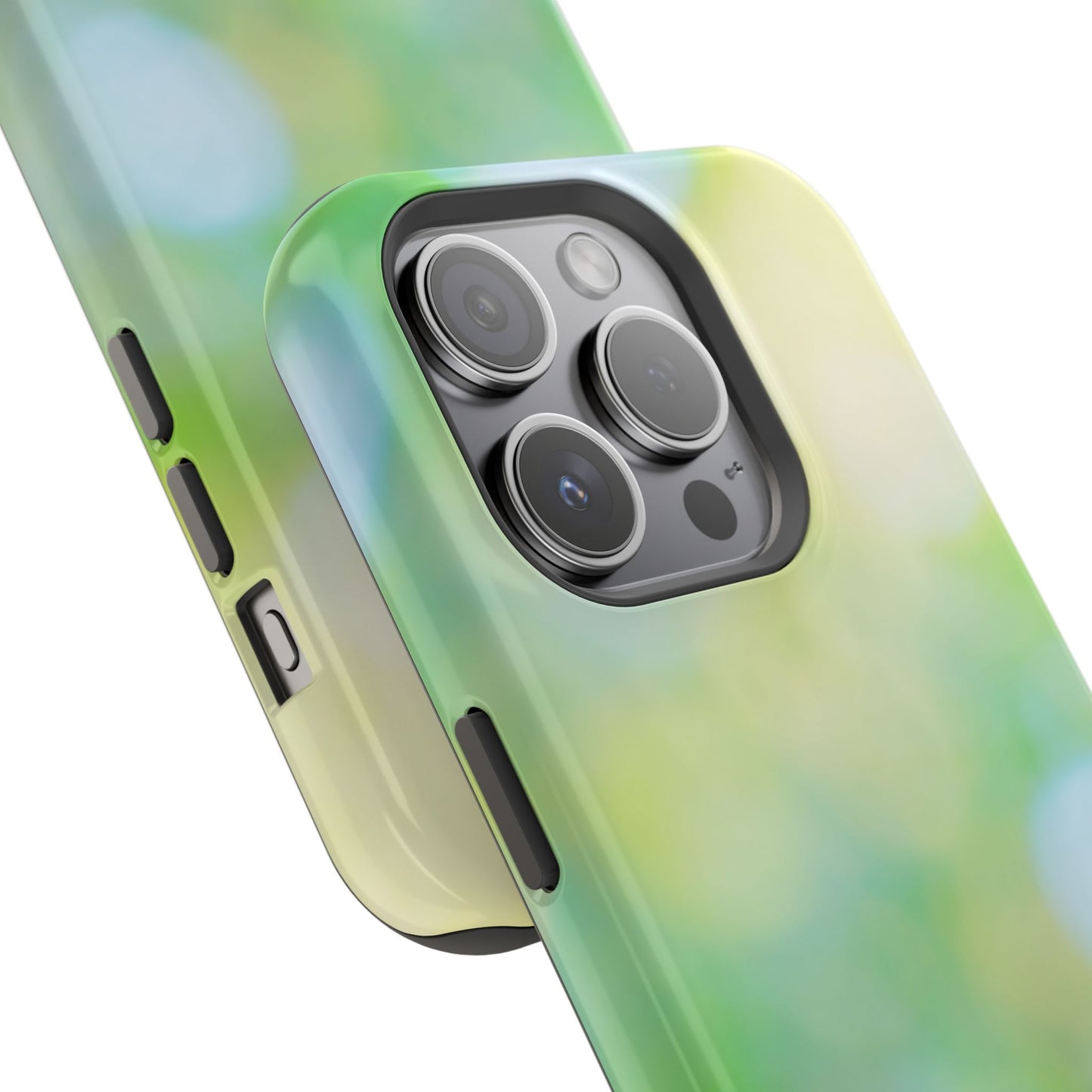 osbina | MagSafe compatible for iPhone | The Veridian Orbs Phone Case | Color Edit Collection