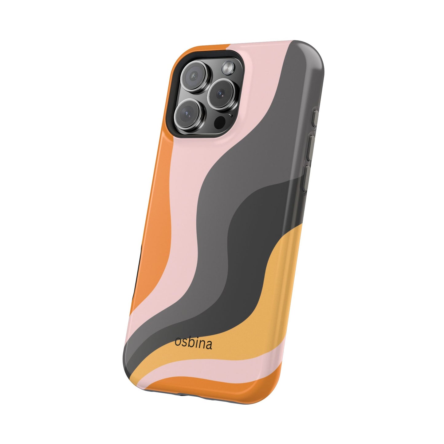 osbina | MagSafe Compatible for iPhone | The Case That Says “Fall, But Make It Fashion” | Retro Swirl Edition | The Season Collective