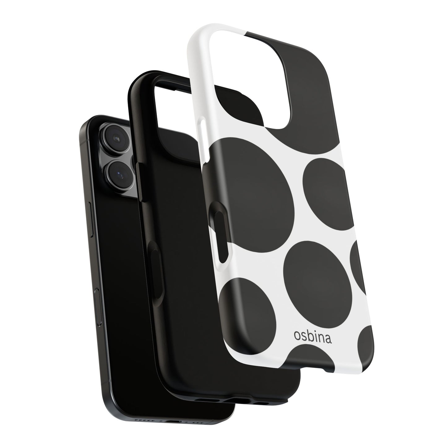 osbina | The Noir Bubbles Phone Case | Modern Muse Collection