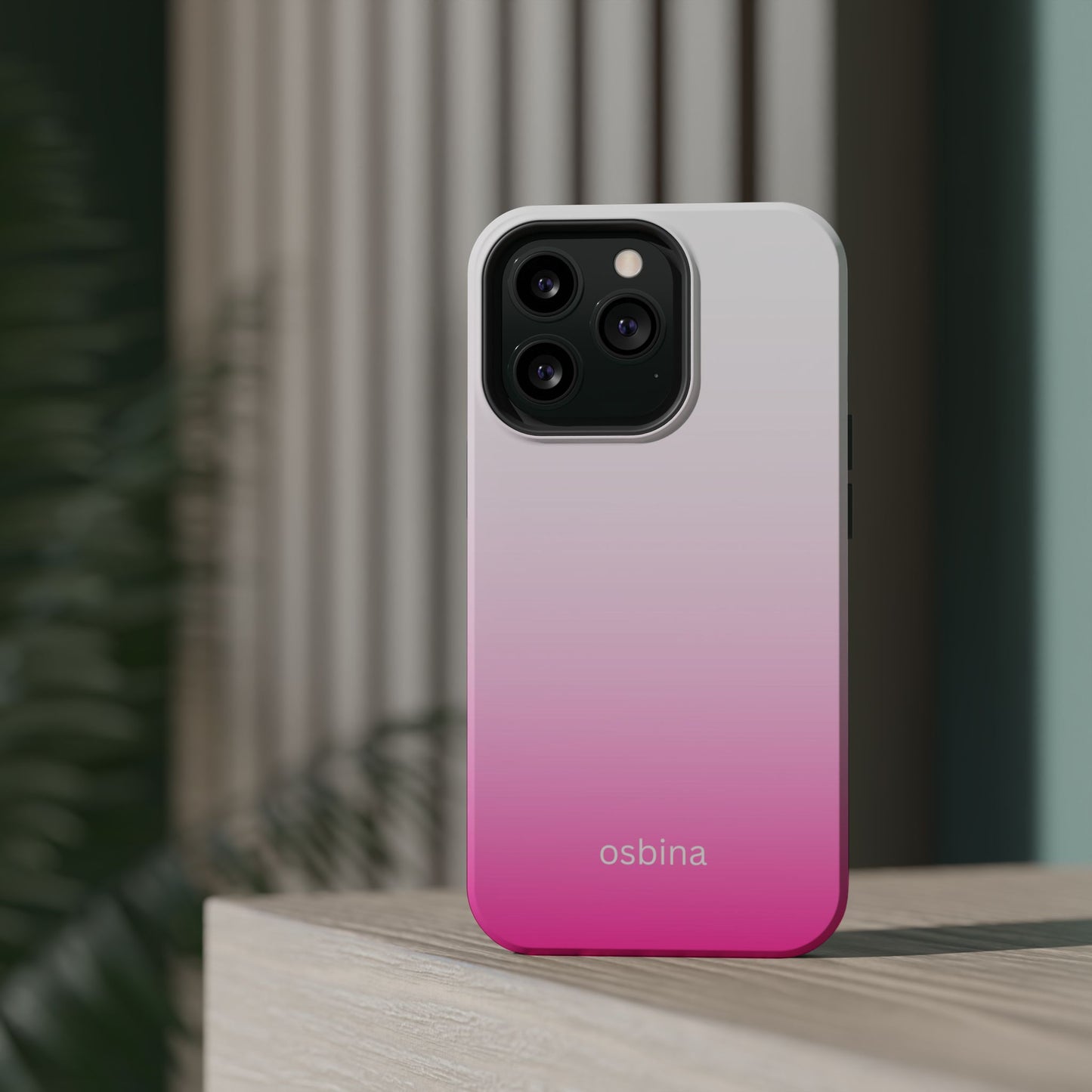 osbina | MagSafe compatible for iPhone | The Radiant Ombre Case | YAYOU Collection Supporting Shine Like Sable