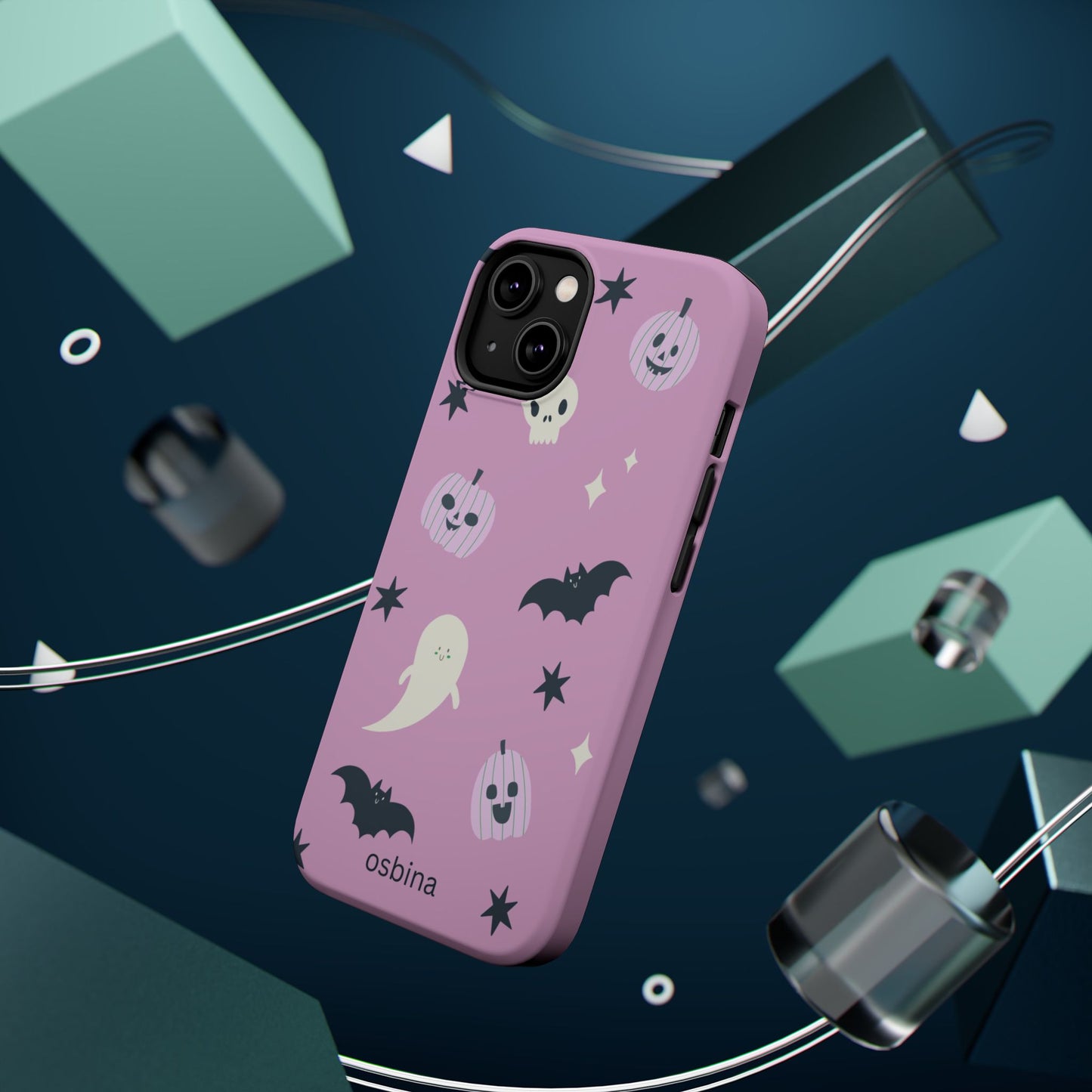 osbina | MagSafe compatible for iPhone | Blush Bewitched Limited Edition Spooky Chic Phone Case | Season Collective Collection