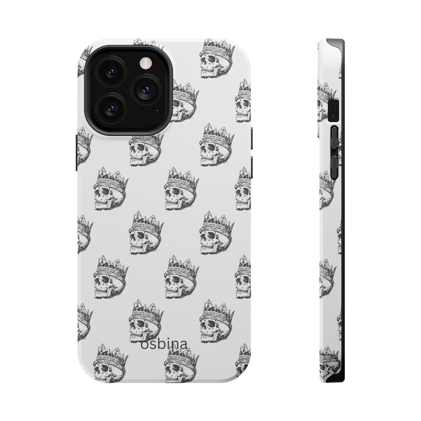 osbina | MagSafe compatible for iPhone | Skulls Royale Phone Case | Season Collective Collection