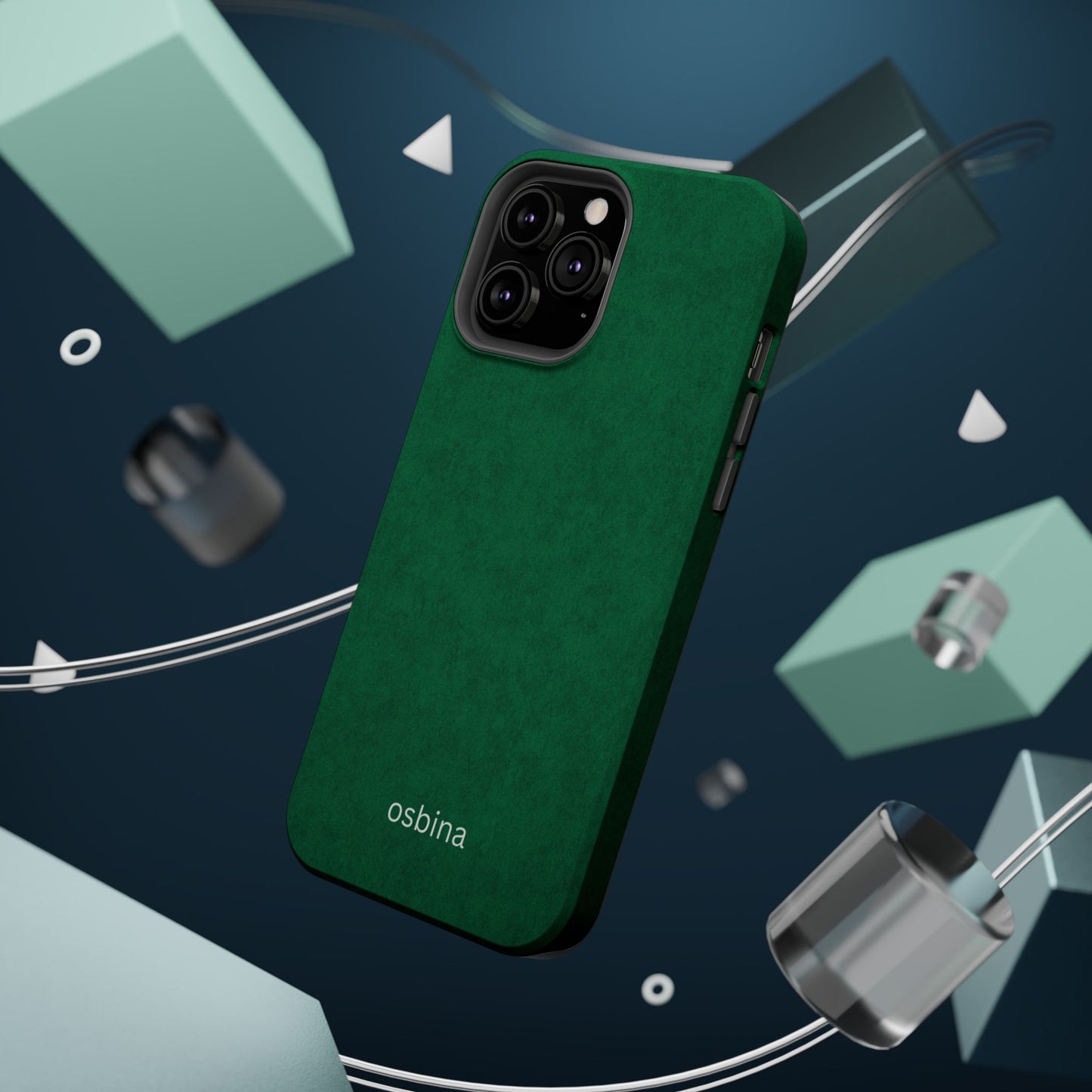 osbina | MagSafe | Obsidian Verde Phone Case | Color Edit Collection