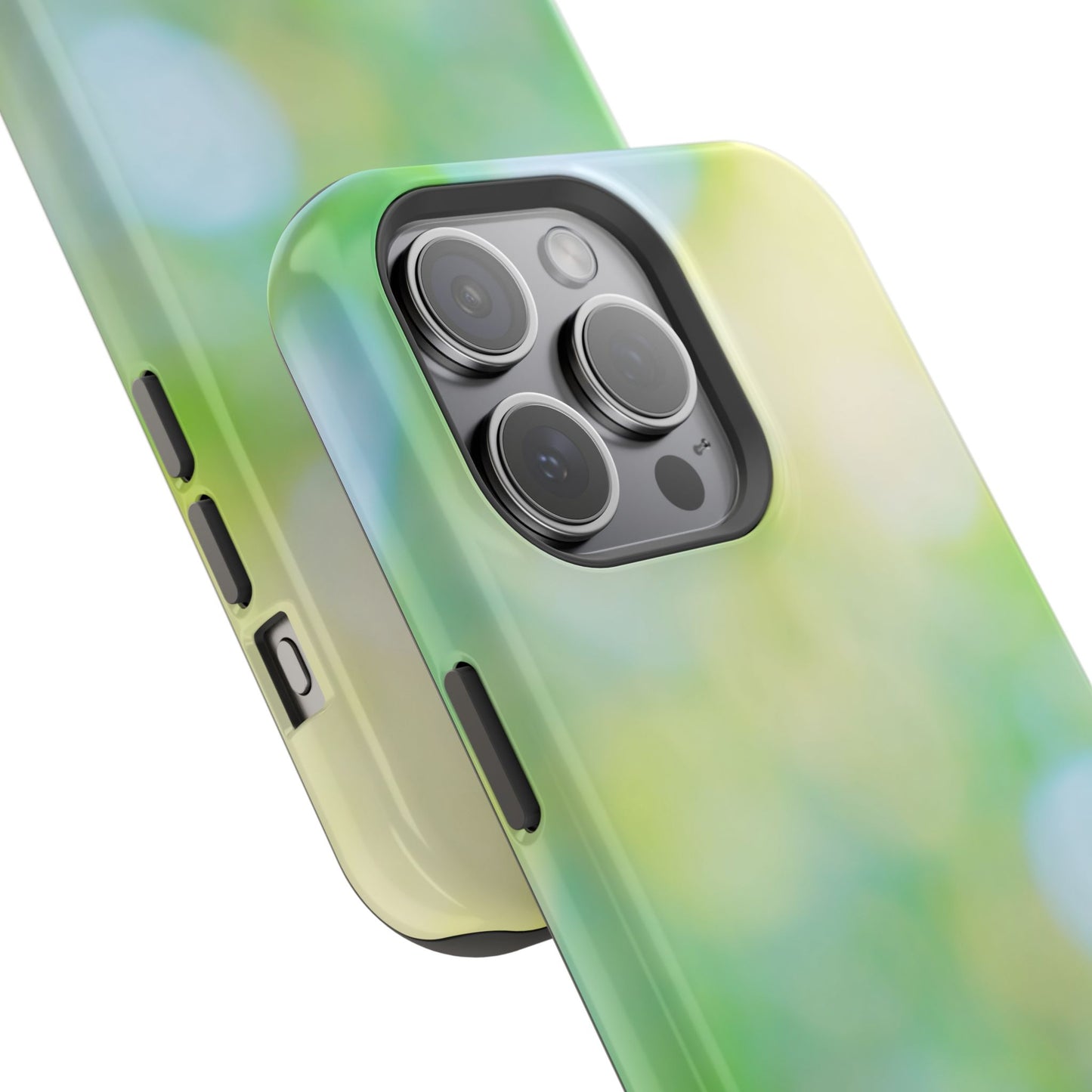 osbina | MagSafe compatible for iPhone | The Veridian Orbs Phone Case | Color Edit Collection