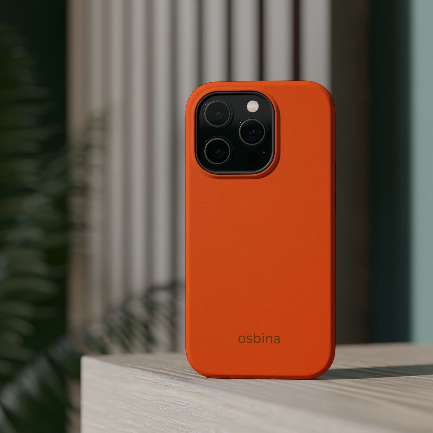 osbina | MagSafe compatible for iPhone | The Ember Phone Case | Modern Man Collection