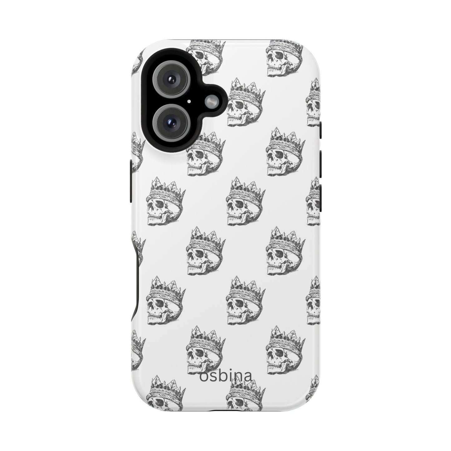osbina | MagSafe compatible for iPhone | Skulls Royale Phone Case | Season Collective Collection