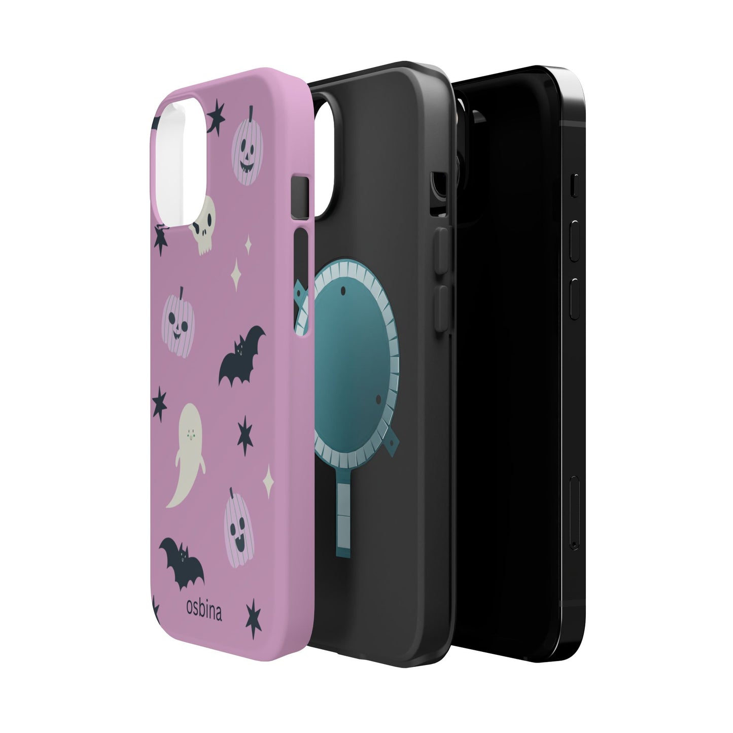 osbina | MagSafe compatible for iPhone | Blush Bewitched Limited Edition Spooky Chic Phone Case | Season Collective Collection