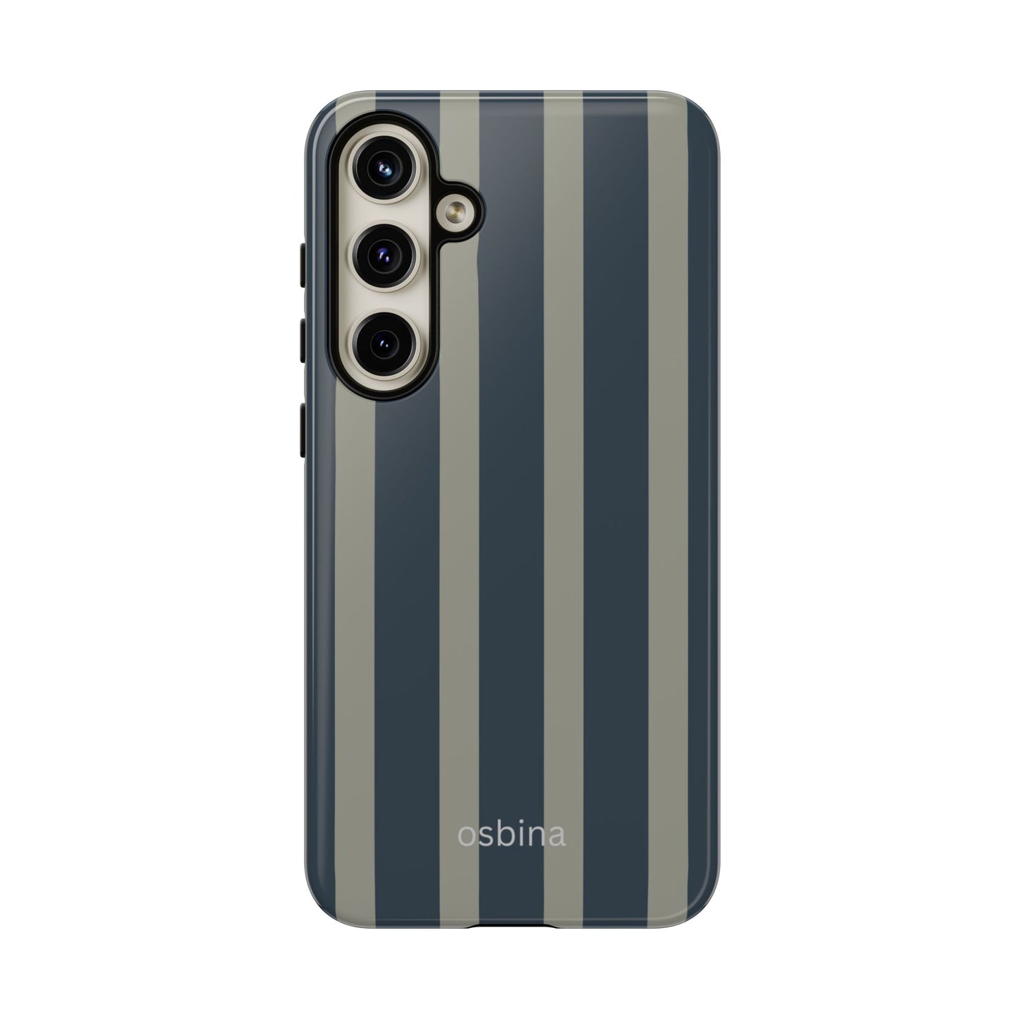 osbina | Grayhaven Navy & Gray Sophisticated Phone Case | Modern Muse Collection