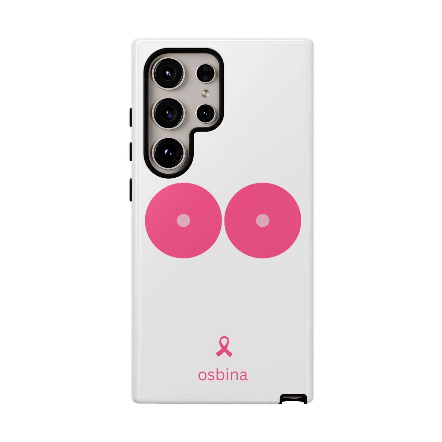 osbina | Limited Edition The Check Your Tatas Case in Light Pink + Soft Pink + Hot Pink | The Pink October Collection | Inspired By