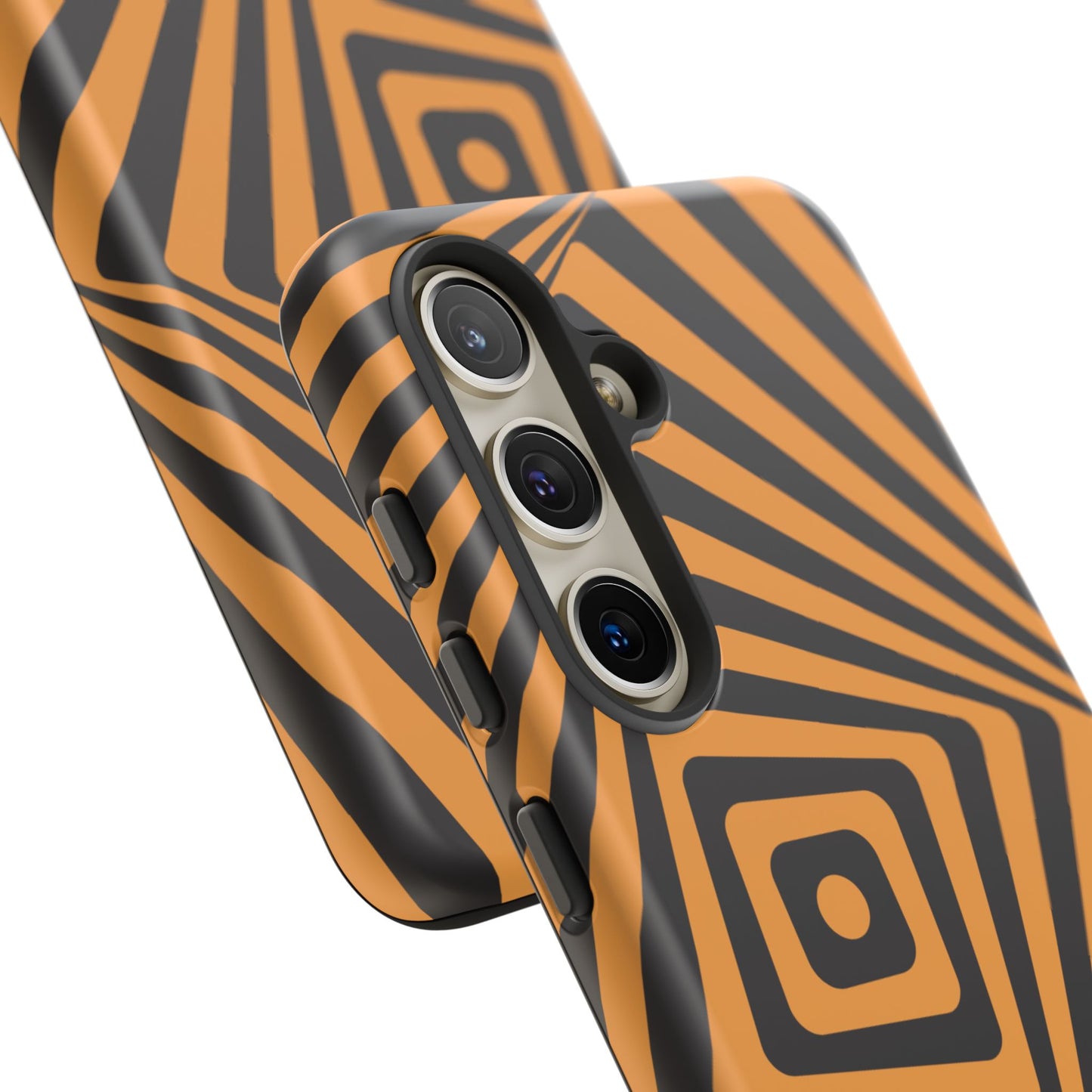 osbina | Step Into the Zone — The Orange + Black Spiral Case | The Season Collective