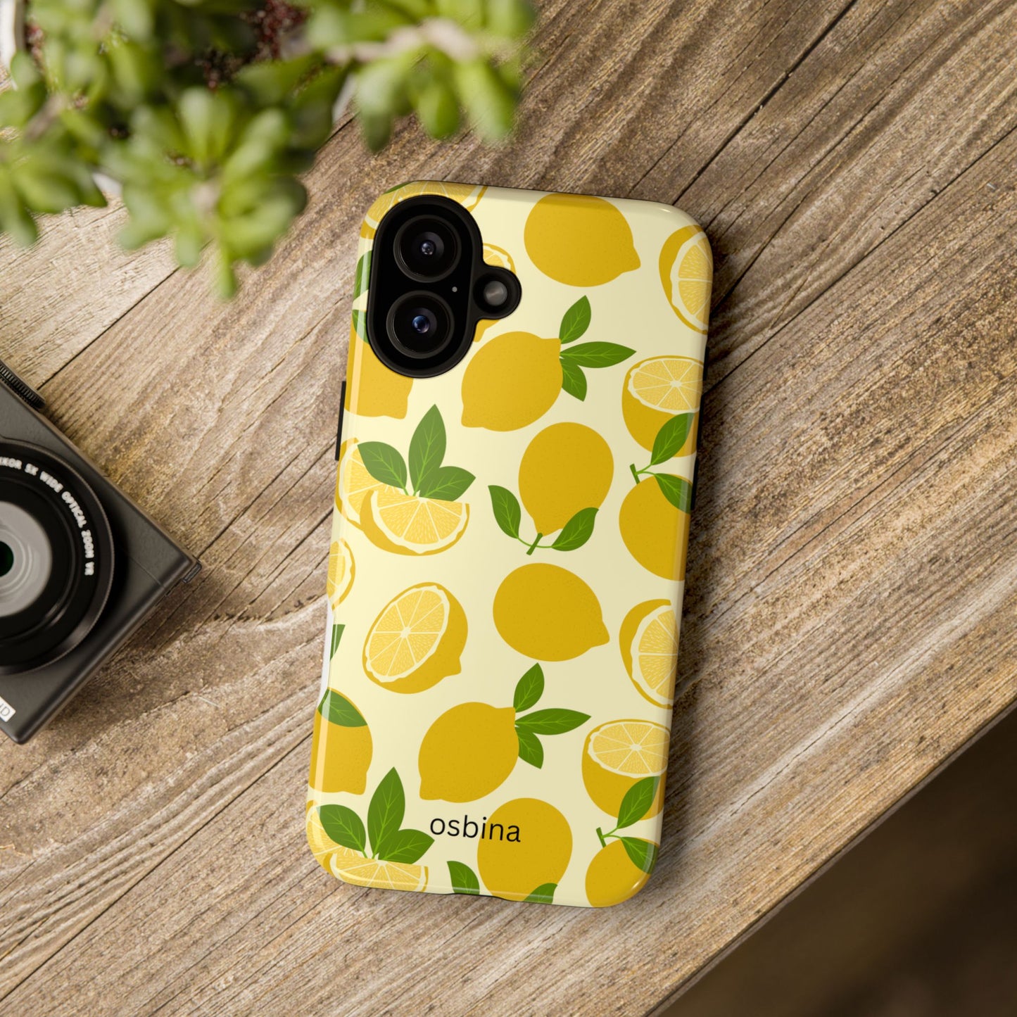 osbina | Limoncello Lemon Phone Case | Modern Muse Collection