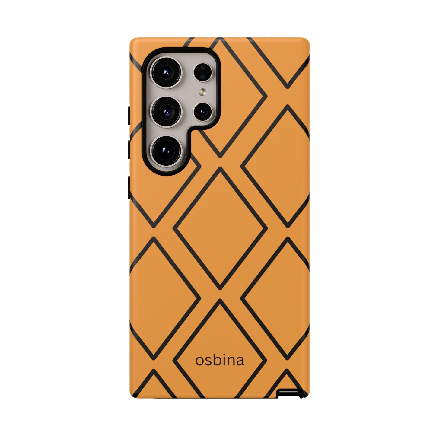osbina | Diamonds Are Your Phone’s Best Friend — The Orange + Black Diamond Case | The Season Collective