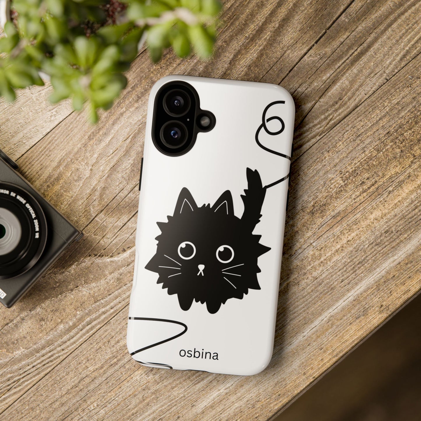 osbina | Midnight Couture Cat Phone Case | Season Collective Collection