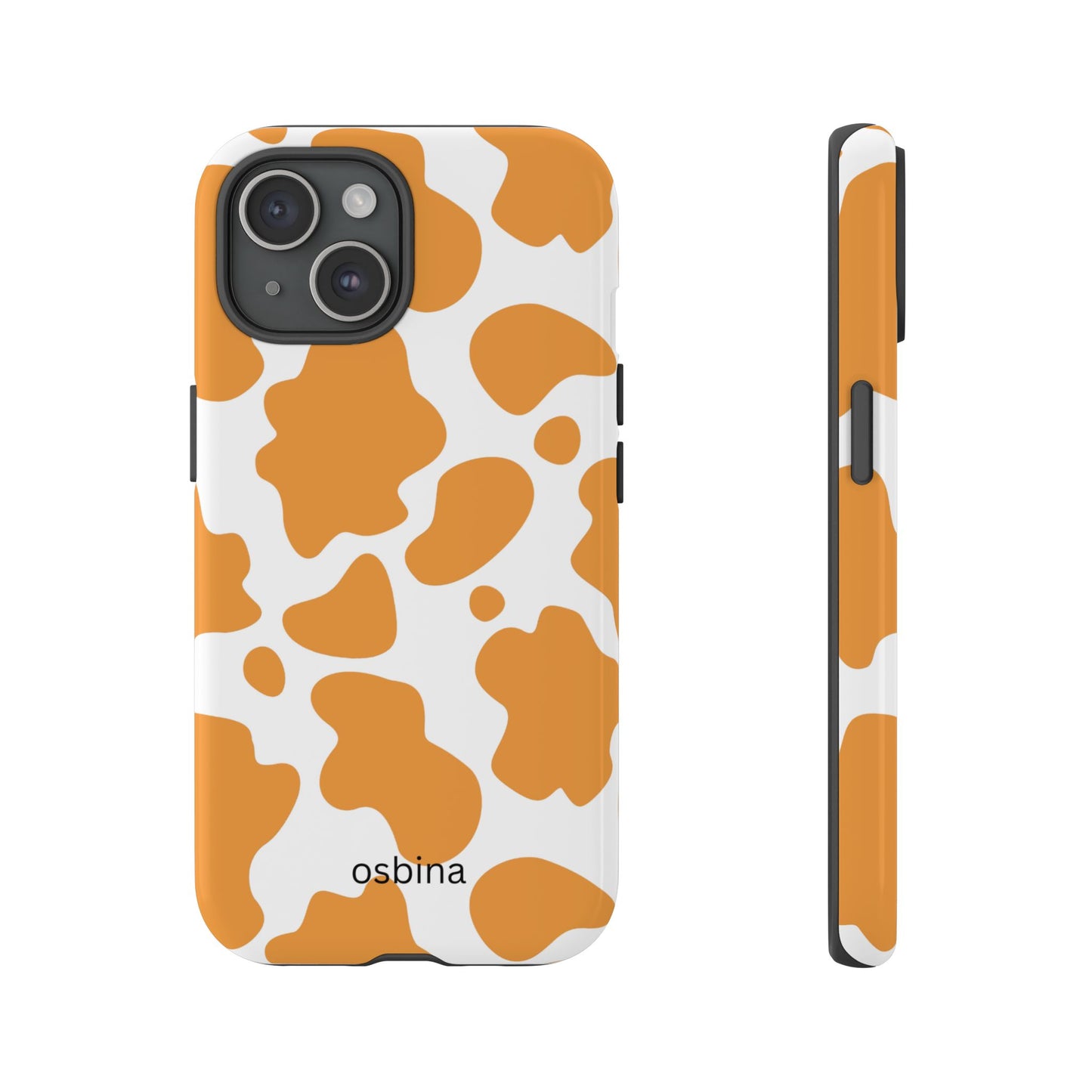 osbina | Holy Cow, It’s Chic — The Orange Cow Print Case | The Season Collective