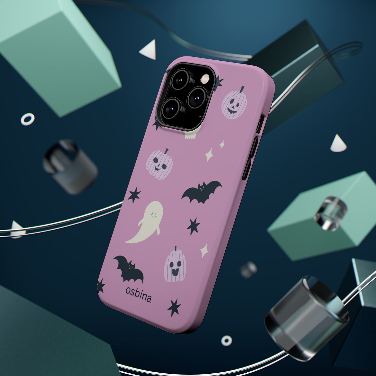 osbina | MagSafe compatible for iPhone | Blush Bewitched Limited Edition Spooky Chic Phone Case | Season Collective Collection