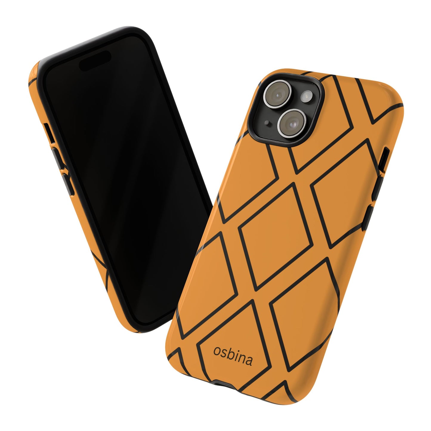 osbina | Diamonds Are Your Phone’s Best Friend — The Orange + Black Diamond Case | The Season Collective