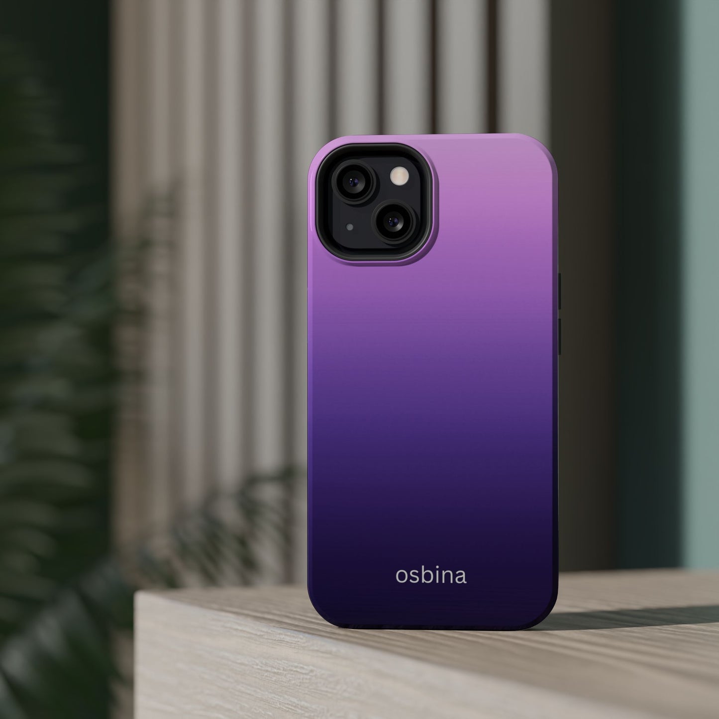 osbina | MagSafe compatible for iPhone | The Violet Haze Phone Case | Color Edit Collection
