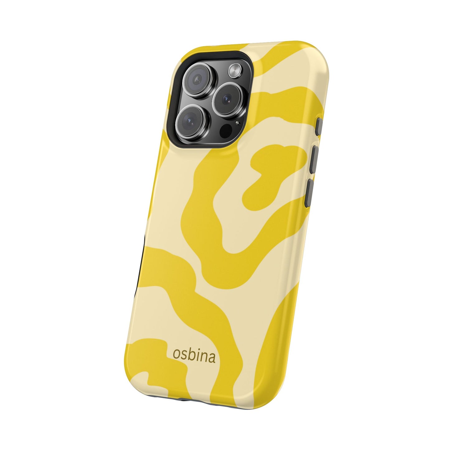 osbina | MagSafe compatible for iPhone | The Mustard Muse Phone Case | Color Edit Collection