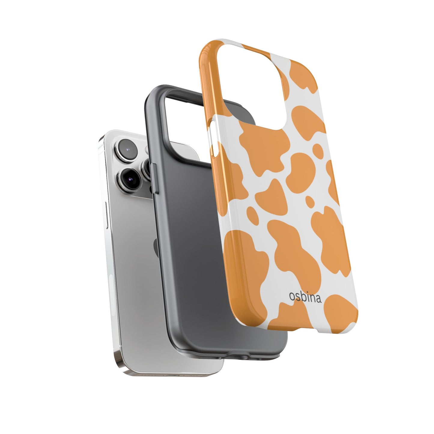 osbina | Holy Cow, It’s Chic — The Orange Cow Print Case | The Season Collective