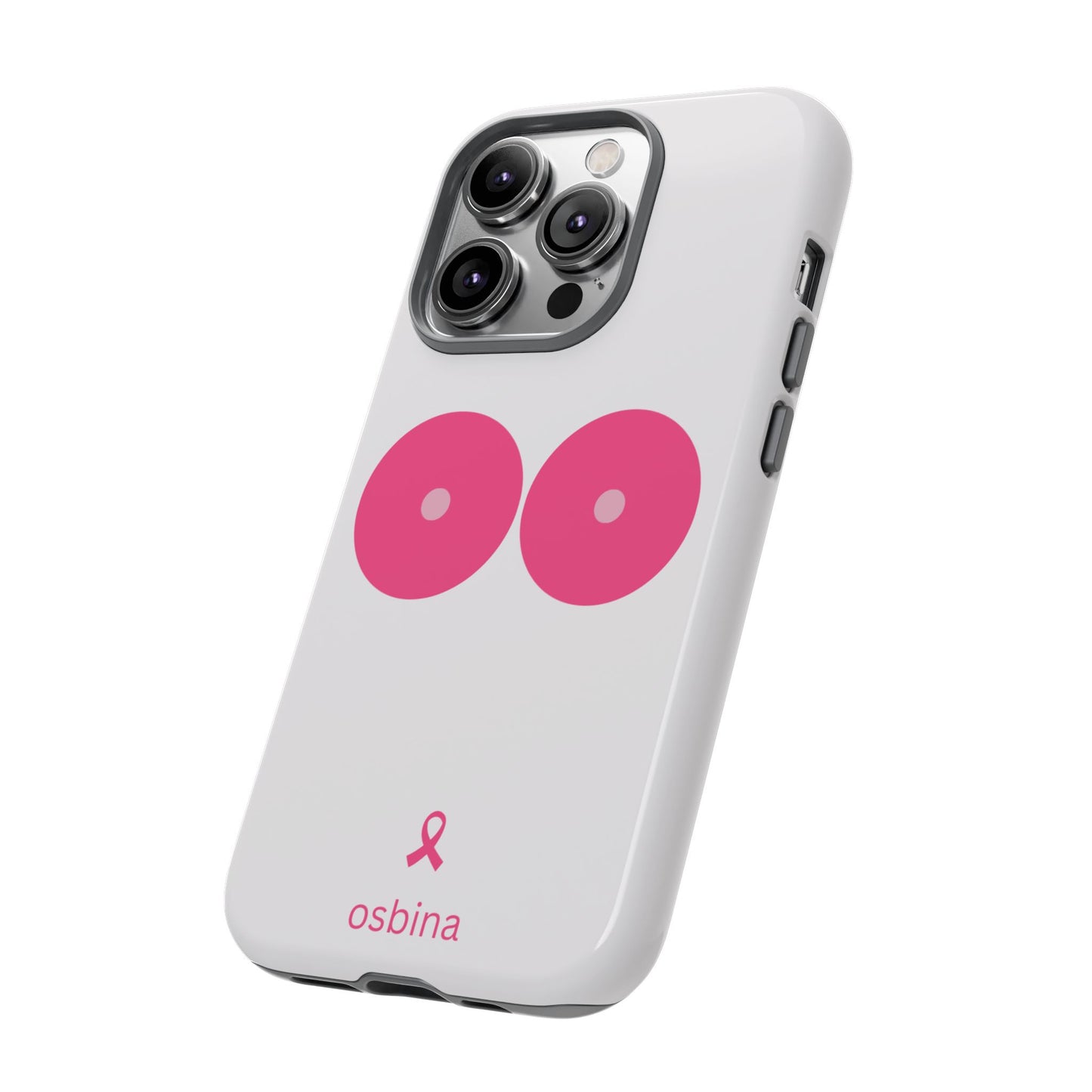 osbina | Limited Edition The Check Your Tatas Case in Light Pink + Soft Pink + Hot Pink | The Pink October Collection | Inspired By