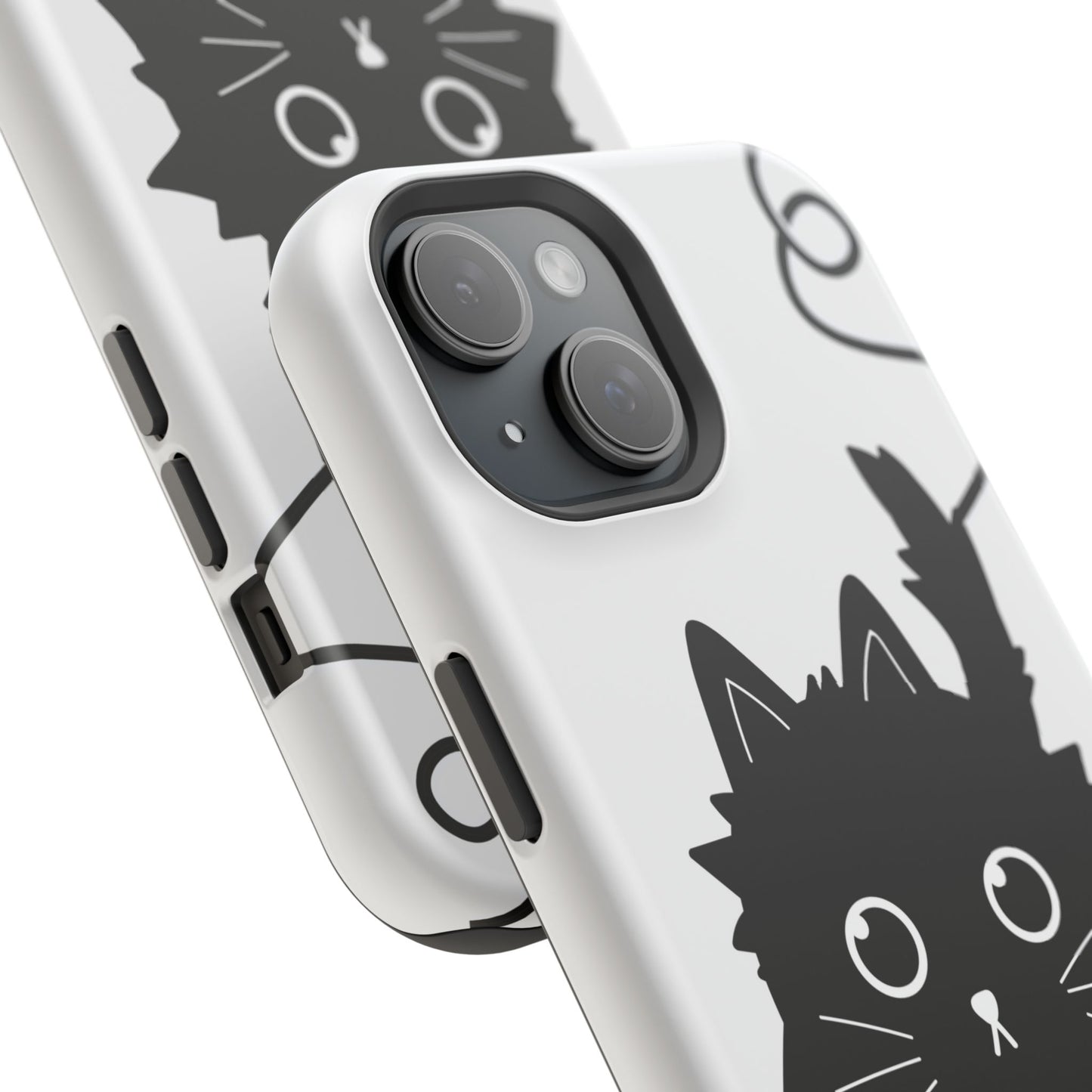 osbina | MagSafe compatible for iPhone | Midnight Couture Cat Phone Case | Season Collective Collection
