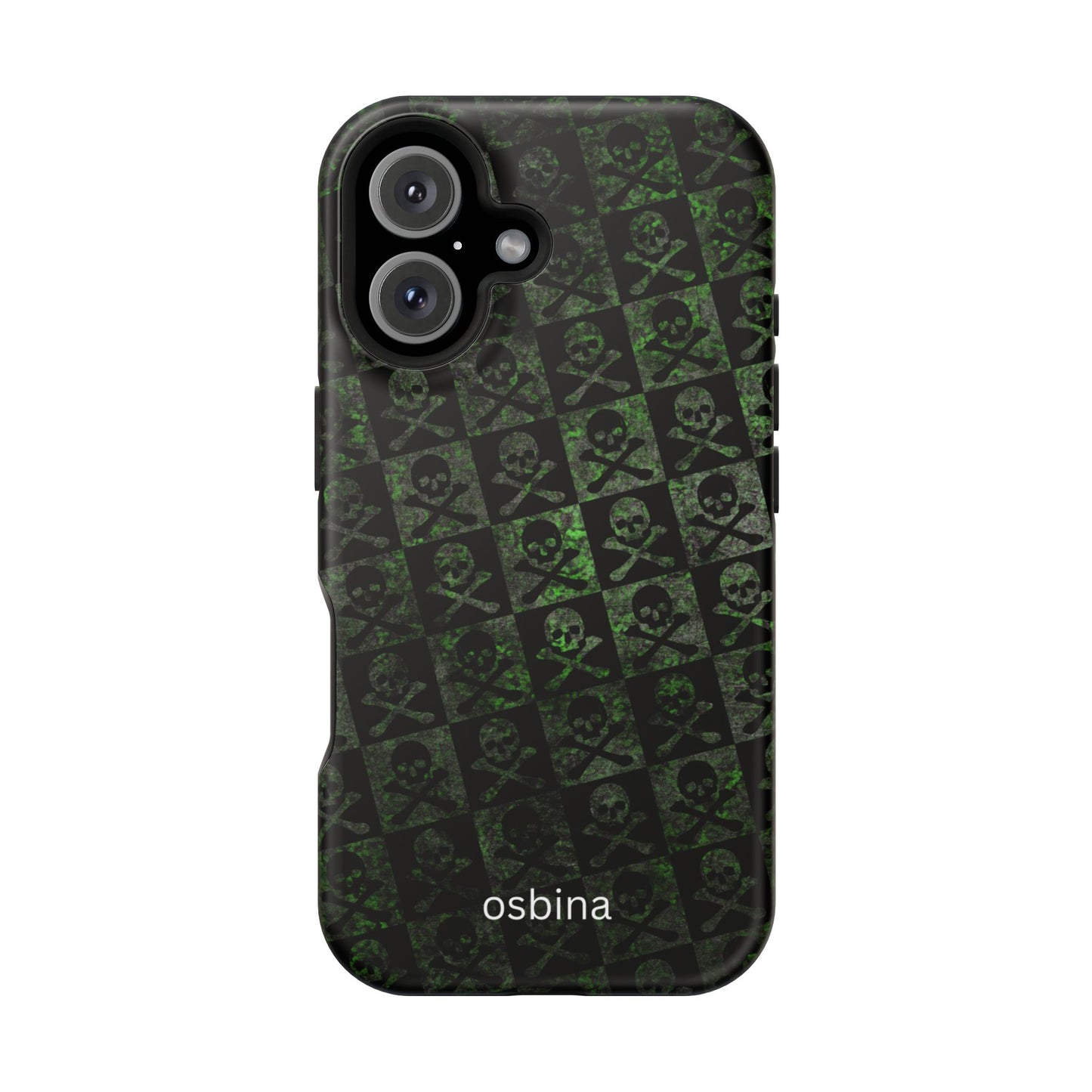 osbina | MagSafe compatible for iPhone | Skull & Crossbones Phone Case | Season Collective Collection